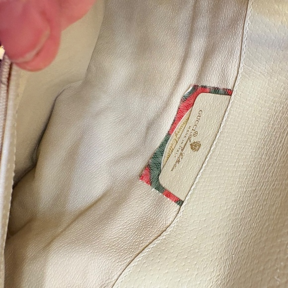 Gucci authentic vintage monogram clutch bag canvas leather - Picture 2 of 14